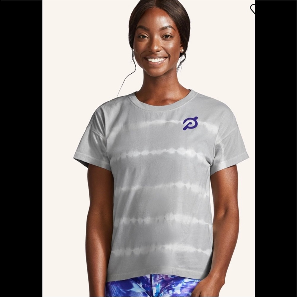 NWT Peloton Tie Dye T-Shirt 100% Cotton Size Small